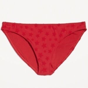 Old Navy SwimClassic Bikini Bottoms for Women star/Americana- print NWT